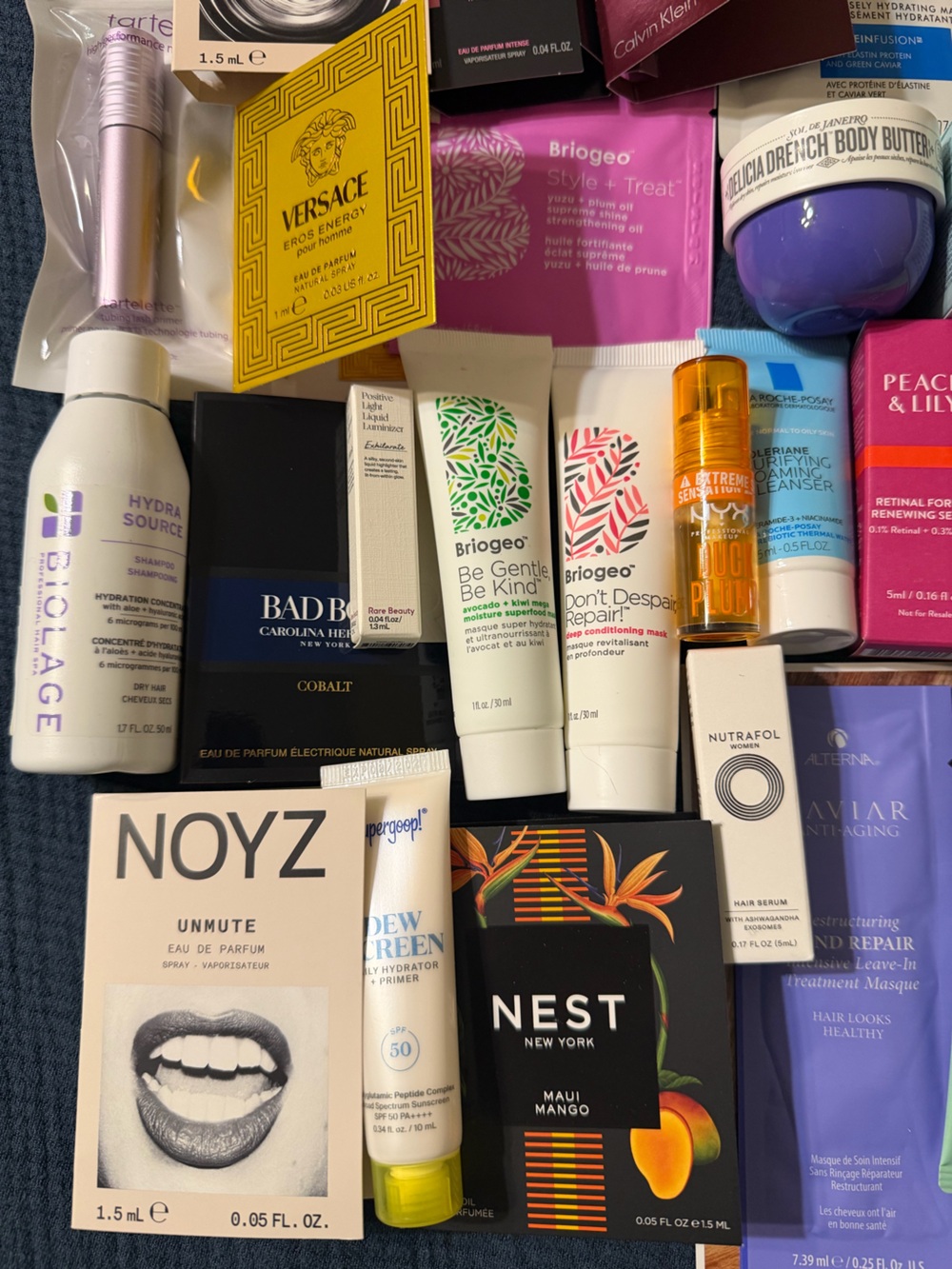 ULTA Samples 40 pouch NEW NOYZ Briogeo Peach & Lily - Picture 3 of 11